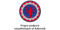 Prapor podpory nasaditelných sil Rakovník AČR